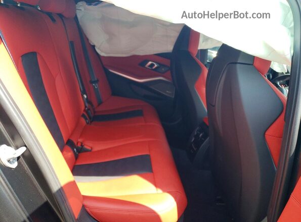 WBS33HJ02SFU33751 2025 BMW M3 Black Rear seats view