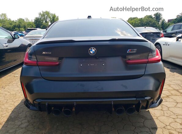 WBS33HJ02SFU33751 2025 BMW M3 Black Rear view