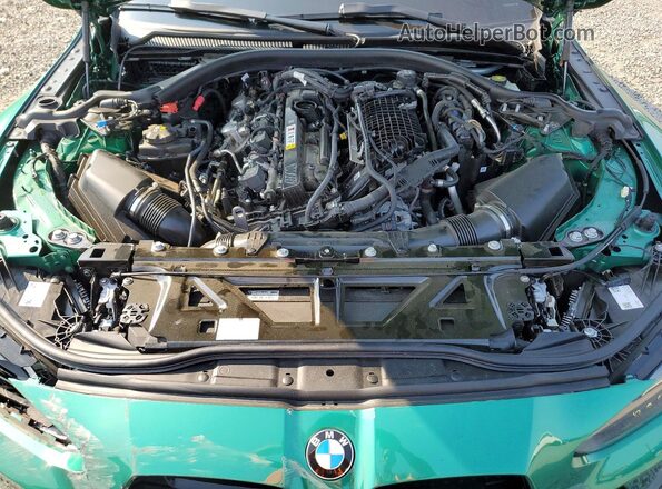 WBS33HJ03SFT73284 2025 BMW M3 Green Սալոնի հետևի տեսք