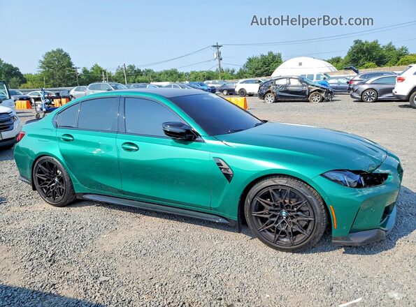 WBS33HJ03SFT73284 2025 BMW M3 Green Առջևի աջ