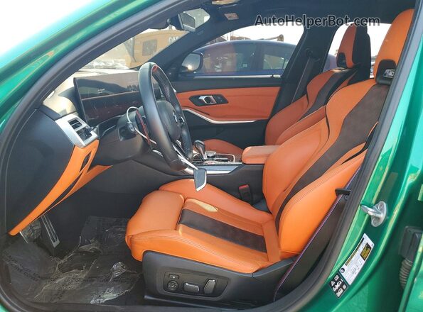 WBS33HJ03SFT73284 2025 BMW M3 Green Սալոնի դիմացի տեսք