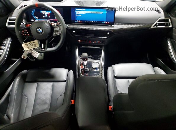 WBS33HJ06SFU14135 2025 BMW M3 Gray Вид панелі приладів