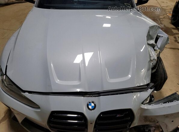 WBS33HJ06SFU14135 2025 BMW M3 Gray Вид задньої частини салону