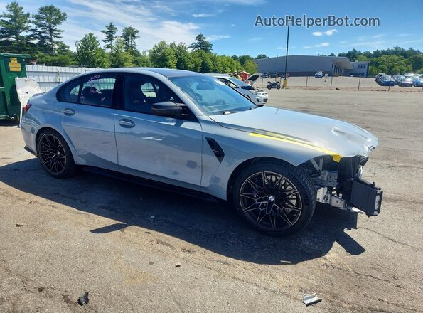 WBS33HJ07VFW69994 2027 BMW M3 Gray Передня права чверть