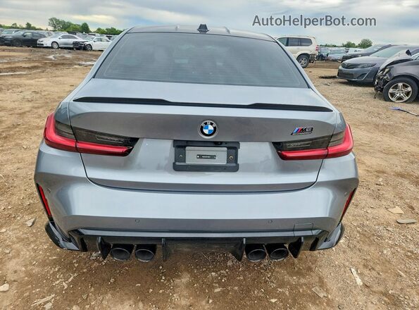 WBS33HJ09TFW02617 2026 BMW M3 Gray Вид ззаду