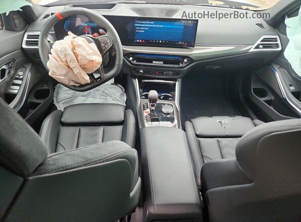 WBS33HJ09TFW02617 2026 BMW M3 Gray Вид панелі приладів