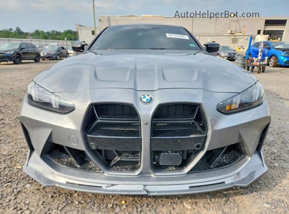 WBS33HK08SCU40784 2025 BMW M4 Gray Вид спереду
