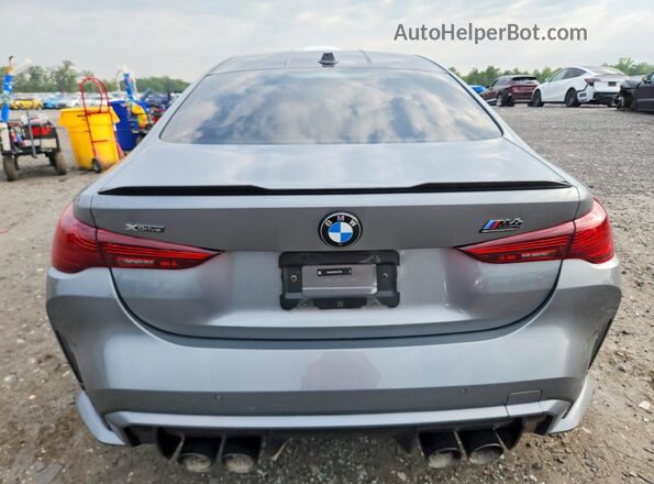 WBS33HK08SCU40784 2025 BMW M4 Gray Вид ззаду