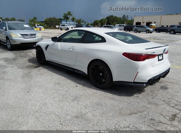 WBS33HK09VCY33729 2026 BMW M4 COMPETITION White Задня ліва чверть