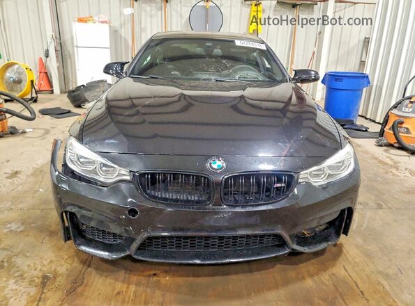 WBS3R9C50GK335927 2016 BMW M4 Black Դիմացի տեսք