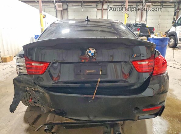 WBS3R9C50GK335927 2016 BMW M4 Black Հետևի տեսք