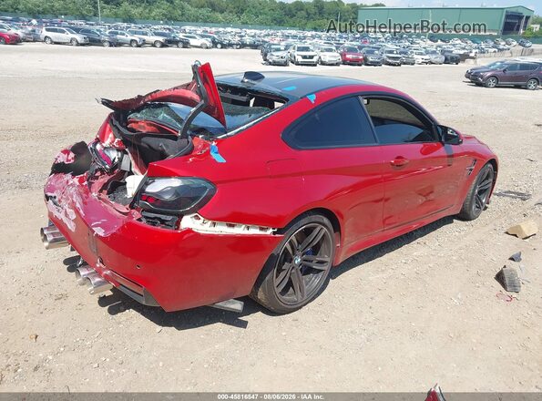 WBS3R9C54GK335834 2016 BMW M4 Orange Задня права чверть