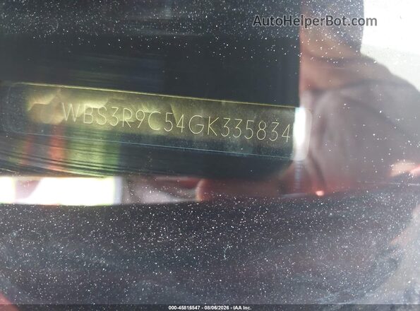 WBS3R9C54GK335834 2016 BMW M4 Orange Вид підкапотного простору