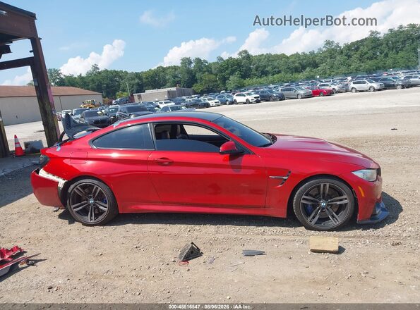 WBS3R9C54GK335834 2016 BMW M4 Orange Вид задньої частини салону