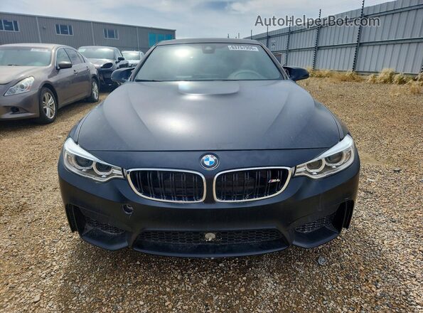WBS3R9C54GK337745 2016 BMW M4 Black Вид спереду
