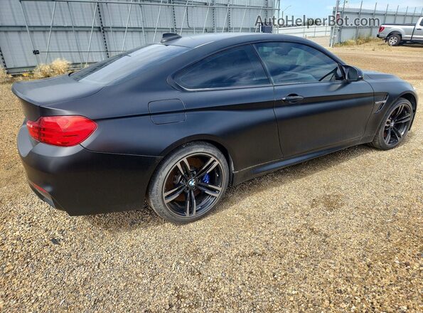 WBS3R9C54GK337745 2016 BMW M4 Black Задня права чверть