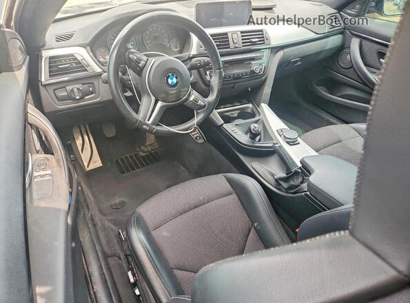WBS3R9C54GK337745 2016 BMW M4 Black Вид панелі приладів