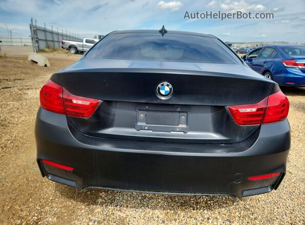 WBS3R9C54GK337745 2016 BMW M4 Black Вид ззаду
