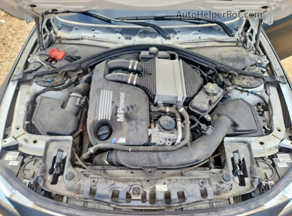 WBS3R9C54GK337745 2016 BMW M4 Black Вид задньої частини салону