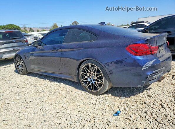 WBS3R9C59GK336641 2016 BMW M4 Blue Tył lewy