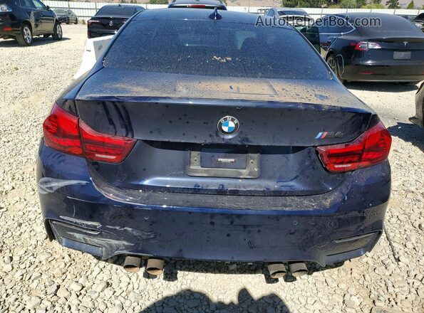 WBS3R9C59GK336641 2016 BMW M4 Blue Widok z tyłu