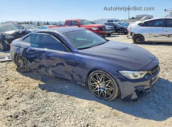 WBS3R9C59GK336641 2016 BMW M4 Blue Przód prawy