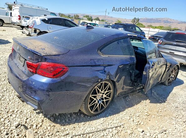 WBS3R9C59GK336641 2016 BMW M4 Blue Tył prawy