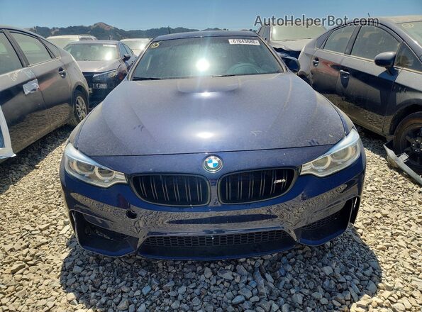 WBS3R9C59GK336641 2016 BMW M4 Blue Widok z przodu