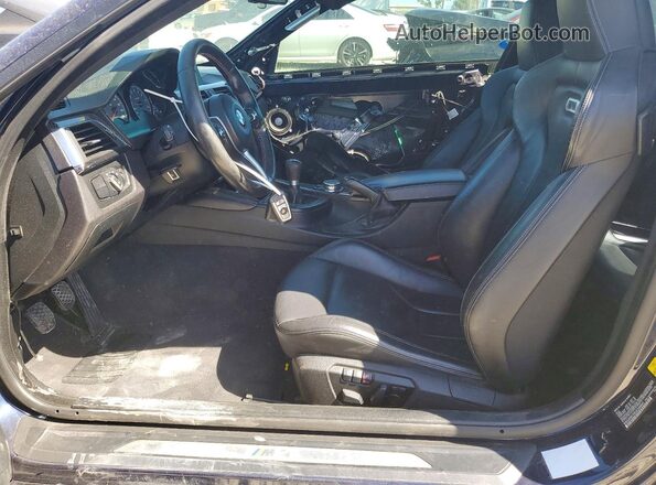 WBS3R9C59GK336641 2016 BMW M4 Blue Widok wnętrza z przodu