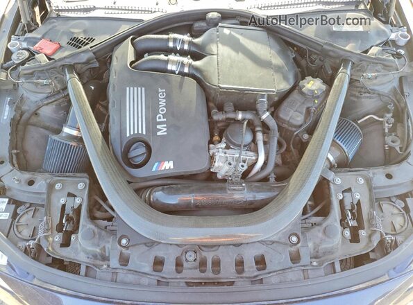 WBS3R9C59GK336641 2016 BMW M4 Blue Widok wnętrza z tyłu