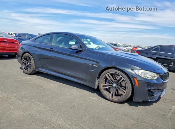 WBS3R9C5XGK337958 2016 BMW M4 Черный Передняя правая четверть