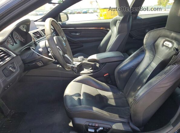 WBS3R9C5XGK337958 2016 BMW M4 Черный Вид салона спереди