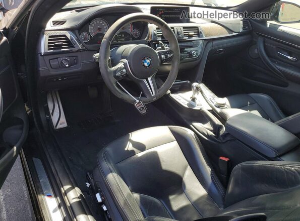 WBS3R9C5XGK337958 2016 BMW M4 Черный Вид панели приборов