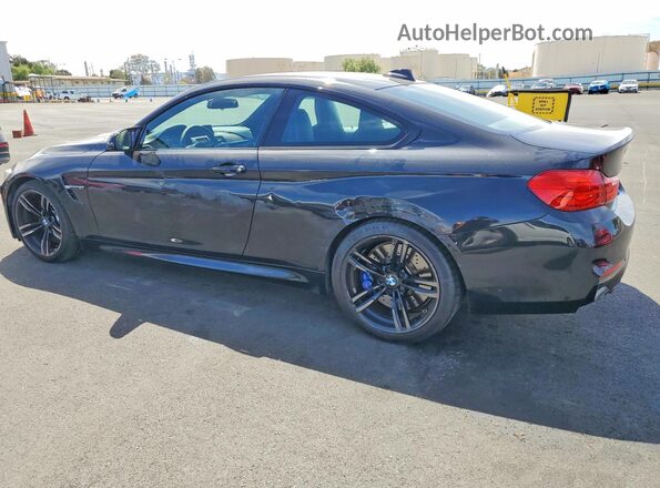WBS3R9C5XGK337958 2016 BMW M4 Черный Задняя левая четверть