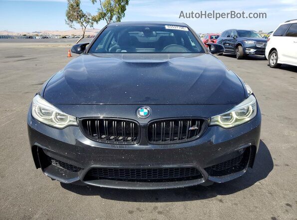 WBS3R9C5XGK337958 2016 BMW M4 Черный Вид спереди