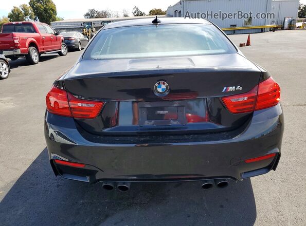 WBS3R9C5XGK337958 2016 BMW M4 Черный Вид сзади