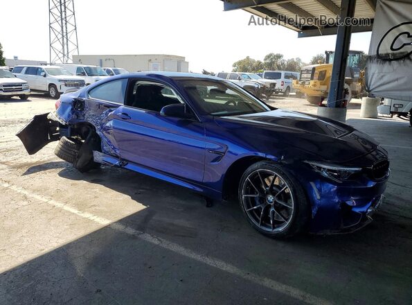 WBS3S7C09LAH85107 2020 BMW M4 Blue Առջևի աջ