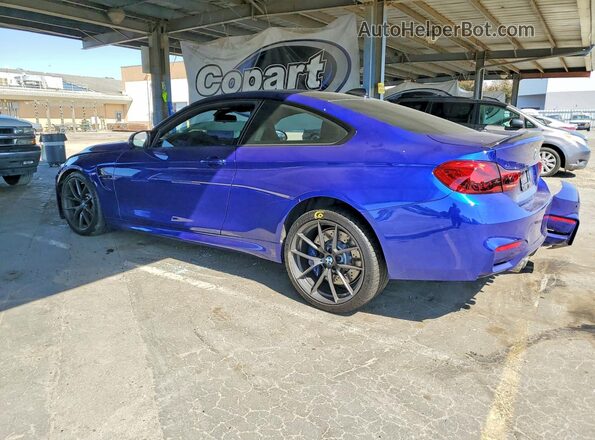 WBS3S7C09LAH85107 2020 BMW M4 Blue Հետևի ձախ
