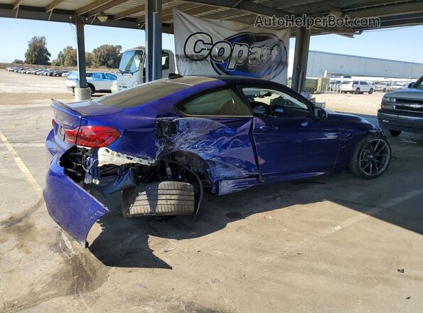 WBS3S7C09LAH85107 2020 BMW M4 Blue Հետևի աջ