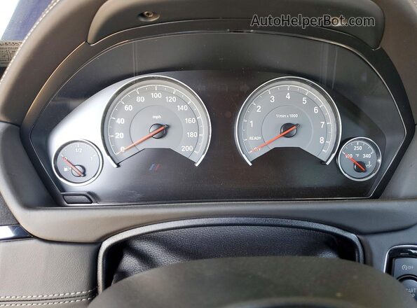 WBS3S7C09LAH85107 2020 BMW M4 Blue Սարքավորումների վահանակի տեսք