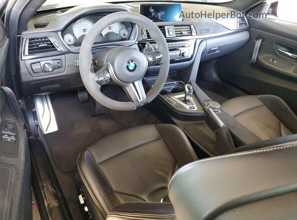 WBS3S7C09LAH85107 2020 BMW M4 Blue Առջևի վահանակի տեսք