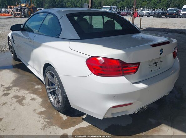 WBS3U9C51GP969300 2016 BMW M4 White Rear left