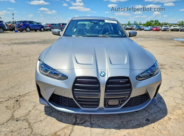 WBS43AY01RFS41331 2024 BMW M3 Silver Vista frontal
