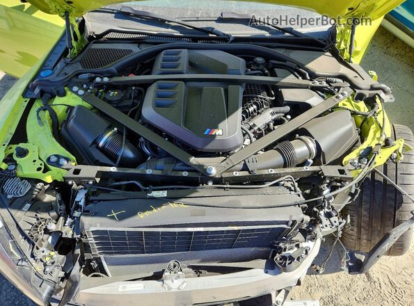 WBS43AY02RFS71115 2024 BMW M3 Green Rear interior view