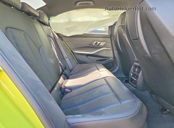 WBS43AY02RFS71115 2024 BMW M3 Green Rear seats view