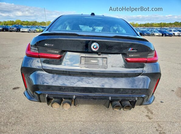 WBS43AY05PFN51110 2023 BMW M3 Black Vista trasera