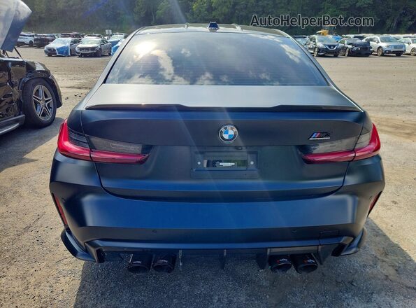 WBS43AY05PFP72772 2023 BMW M3 Черный Вид задней части салона