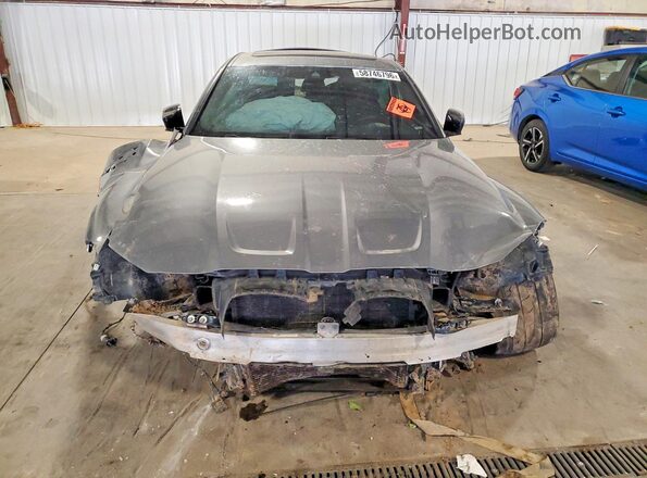 WBS43AY06PFR40709 2023 BMW M3 Gray Вид спереду