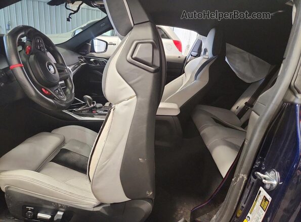 WBS43AZ02PCM26176 2023 BMW M4 Blue Widok tylnych siedzeń