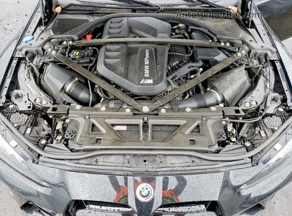 WBS43AZ05NCL01251 2022 BMW M4 Charcoal Vista interior trasera